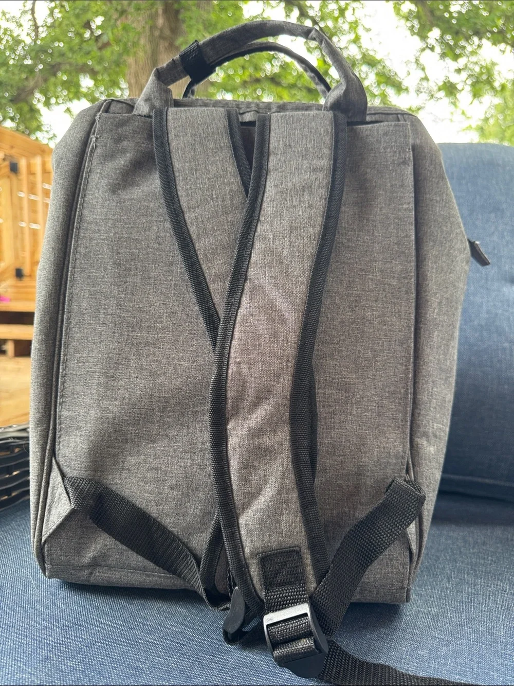All Camp Outdoor Gear Gray Picnic Backpack NWOT